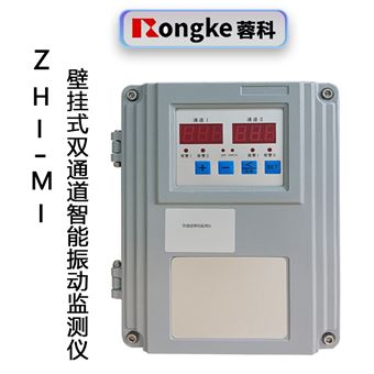 ZHI-MI壁挂式双通道振动监测仪